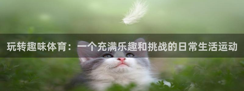 J9官方正版app娱乐40996:玩转趣味体育:一个充满乐趣